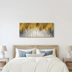 Kép - Arany vonalak (120x50 cm)