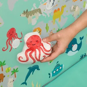 Lionelo - Játékkarám MILLE szürke-zöld