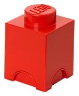 Tárolódoboz, szögletes, LEGO, piros (L40011730)