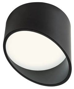 Mennyezeti lámpa, fekete, 3000K melegfehér, beépített LED, 1500 lm, Redo Uto 01-1628