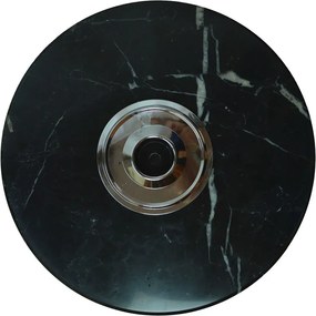 Álló ruhaakasztó Marble, márványtalppal, 53x180x53 cm, szürke