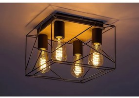 Rabalux 71024 - Mennyezeti lámpa BOIRE 4xE27/40W/230V