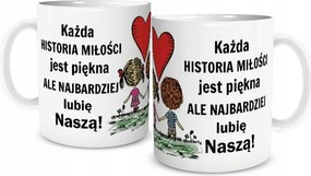 Valentin Napi Bögre Ajándék Szerelem története..