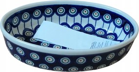 Kerámia tál Bolesławiec 1895 14,2/20,2 cm 8/2