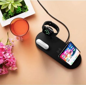 Namvi Asztali Multifunkciós töltő állomás iphone , Iwatch, airpods QS-292