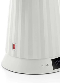 Plissé 1,7 literes elektromos vízforraló vízhőmérséklet-szabályozással, fehér - Alessi