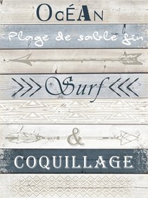 Fotótapéta Deszka feliratokkal és szimbólumokkal vinil 184x254 +ragasztó