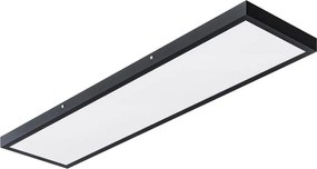 LED felületre szerelhető panel LED/60W/230V 30x120 cm fekete