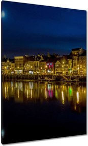 Festmények 70x100 Tengerparti város