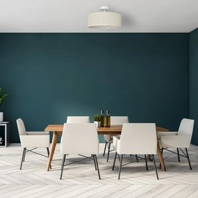 Csillár rúdon ALBA 3xE27/15W/230V krém