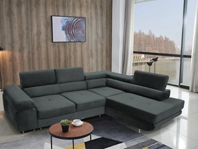 Sarok ülőgarnitúra Ascend L (szürke) (J). 1056898