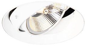 Modern beépíthető reflektor fehér GU10 AR111 kerek keret nélküli - Oneon