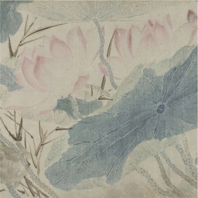 Dekoratív Fotótapéta Hálószoba Lótusz levelek 250x250 Ragasztó