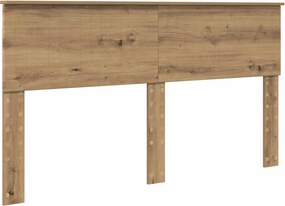 vidaXL Fejtámla Artisan tölgy 160 cm Faanyag