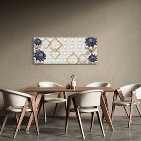 Kép - Gyémántvirágok (120x50 cm)