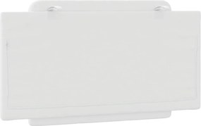 fehér műbőr fejtámla párna Zadar 100 cm