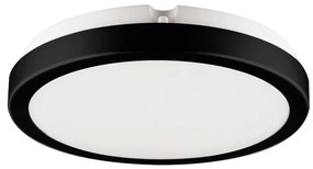 Brilagi Brilagi - LED Fürdőszobai mennyezeti lámpa PERA LED/18W/230V átm. 22 cm IP65 fekete BG0662