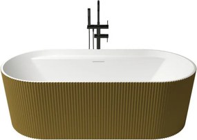 Olympia szabadonálló kád_80x170_Oro Metallic/Blanco Mate