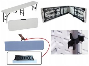Catering összecsukható pad 180cm 2db