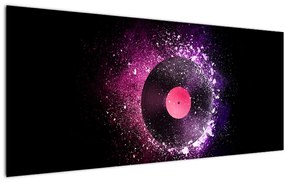Kép - Vinillemez rózsaszín-lila színben (120x50 cm)