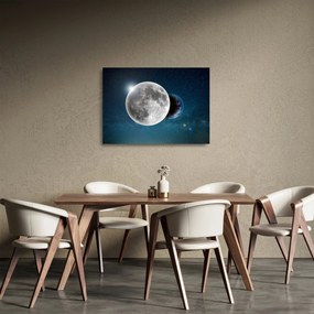 Kép - Föld holdfogyatkozásban (üvegen) (70x50 cm)