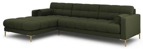 Zöld sarokkanapé (bal oldali) Bali – Cosmopolitan Design