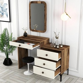 Lizbon 547 - Walnut, Cream