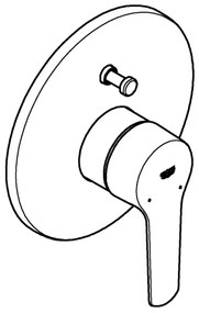 GROHE 23558002 - START kádcsaptelep, fényes króm