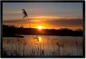 Poszterek keretben 60x40 Nyugat a tóparton