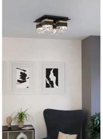 Eglo 900302 - Mennyezeti lámpa BARRANCAS 4xE14/40W/230V