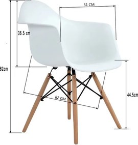 Verona Étkezőszék - Műanyag Étkezőfotel Fehér Színben Belföldi Raktárról