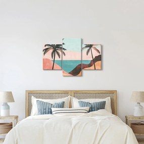 Kép - Pálmafák a tengernél (90x60 cm)