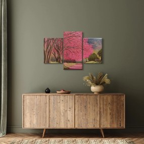 Virágzó fák képe (90x60 cm)