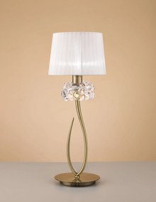 Mantra Loewe asztali lámpa 1x20 W fehér 4736