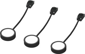 Osram - 3 darabos szett LED pult alatti lámpa UNDERCABINET LED/3W/230V 3000K fekete
