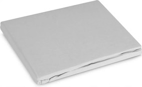 Szatén gumis lepedő Basic 140x200 Eurofirany világosszürke