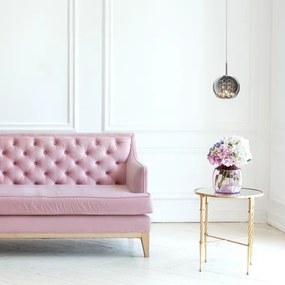 Zuma Line P0076-01A-F4FZ - Kristálycsillár zsinóron CRYSTAL 1xG9/42W/230V