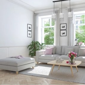 Csillár zsinóron ALMERIA 3xE27/60W/230V