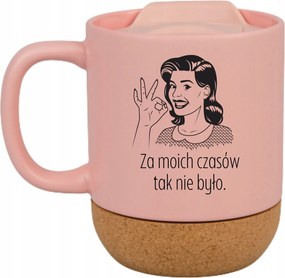 Bögre Rózsaszín Sláger Ajándék Vicces Anyák Napja Az Én Időmben Nem Így Volt.