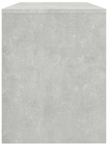 betonszürke szerelt fa fésülködőszék 70 x 35 x 45 cm
