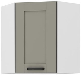 Felső sarok konyhaszekrény Lucid 58 x 58 GN 72 1F (claygrey + fehér). 1045453