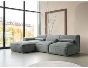 Zöld sarokkanapé (bal oldali) Flex Felix – Miuform