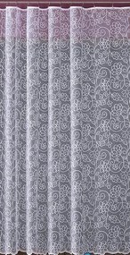 Mg Függöny 619/102 Fehér 260X250 készre szerelt K szalaggal