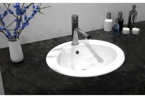 REA-U4122 - Beépíthető mosdó DALIA 46x51,5 cm kerámia/fényes fehér