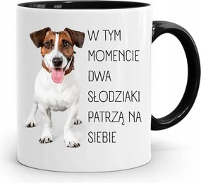 Fekete Bögre A Feleség Barátnőjének Két Édesség fényképes nyomtatással