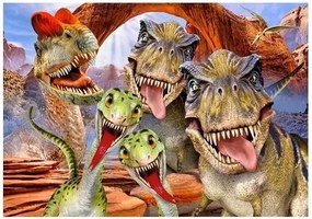 Gyerek Fotótapéta Dinoszauruszok Ragasztó 208 x 146