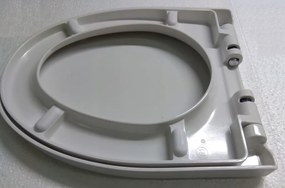 Cersanit Parva, antibakteriális WC-ülőke hőre keményedő, lassú ütéssel, fehér, K98-0122