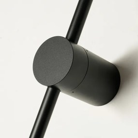 Brilagi - LED kültéri fali lámpatest AURA LED/20W/230V 4000K IP54 fekete