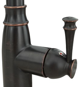 Konyhai csaptelep Rea Deco old high black