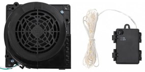 felfújható hóember LED-ekkel 360 cm